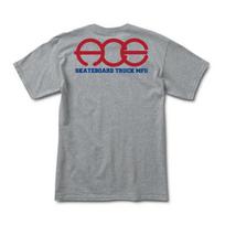 Ace Trucks ROUND POCKET LOGO Riedlentės Marškinėliai ATHLETIC HEATHER Unisex Marškinėliai Grafinis Marškinėlis L
