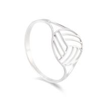 Cazador Stainless Steel Volleyball Ring Fashion Sport Ball Women Finger Rings 2026 New Arrival Cool Party Jewelry Gift 7