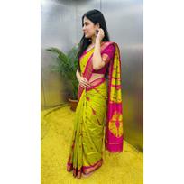 NEW LAUNCH – Designer Freehand Dola Silk Saree Collection
