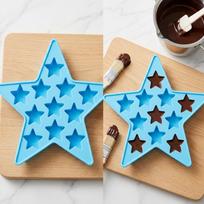 Silicone Ice Maker Tool Five Star Shaped Pentagram Ice Tray Durable Ice Cube Tray  Homemade Candy