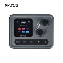 M-VAVE Mini Guitar Amp Pedal: Pocket-Sized Bass Effects with Noise Reduction, Delay, & Reverb 93x71.5x40mm sidabras