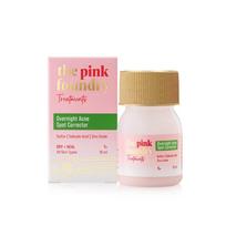 The Pink Foundry Acne Spot Corrector with Salicylic Acid & Sulfur for Active Acne, Blackheads & Whiteheads | Reduce pimple with overnight use | All