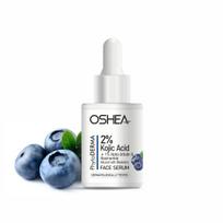 Oshea PhytoDERMA 2% Kojic Acid, 1% Alpha Arbutin, Niacinamide with Blueberry Extract Face Serum 30ml | Fights Pigmentation, Fades Dark Spots | Brig