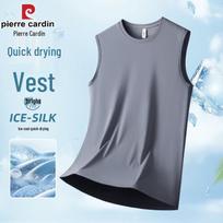 Pierre Cardin Men's Ice Silk Sleeveless Vest L