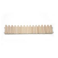 Wooden Hamster Climbing Ladder Bendable Hamster Habitat Toy Pet Hamster Suspension Bridge  Mice 38cm-6&7.5CM fences