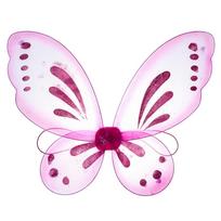 Birthday Party Favor Angel Wings Halloween Costume Accessories Dress-Up Wings Butterfly Fairy Fairy Wings rožinė raudona spalva