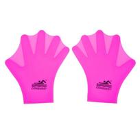 Vaikams 1 pora Suaugusiems Rankų irklai Plaukimo pirštinės su plėvele pink-For Children pink