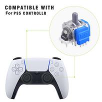 Anti-Drift TMR Electromagnetic Joystick 3D Analog High Precision Rocker Replacement Durable for PS5/PS4/Xbox/Switch Pro