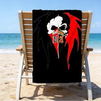 Ultras Askary Rabat Microfiber Beach Towel, Lightweight And Quick-Dry, for Summer Travel, Beach Essential, Swimming Pool Outdoor 70cmx140cm(27x55inch)