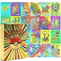 55 vnt. Pokémon kortelės VSTAR GX EX VMAX MEGA TAG TEAM Energijos Treneris Charizard Pikachu Retas Kolekcijos Kovos Kortelė I38 English - 27PCS auksas