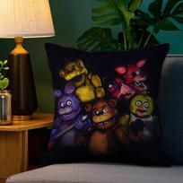 Five N-Nights at F-Freddys Pillow Case Plush Fabric Soft Double Sided Print Sofa Cushion Cover Throw Pillow Covers 12x12Inch