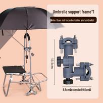 Art Student Sketch Trolley with Outdoor Painting Chair, Fixing Clip, Universal Ball Joint, and Umbrella Stand Accessories