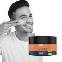 Halo Care Glaze 2-in-1 Moisturizer Sunscreen SPF 30 for Men - Hyaluronic Acid & Shea Butter - Oily/Dry/Normal Skin - No Whitecast, Non-Greasy - Fac