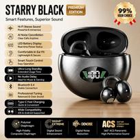 New Ear Clip 5.4 Bluetooth Headset Bone Conduction High Sound Quality Wileless Earbuds Noise Reduction Long Battery Life Sports Eaphone juoda