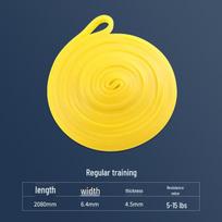 Fitness TPE Resistance Bands: Strength Training, Pull-up & Squat Assist, Yoga Support.