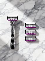 High Quality Man Safety Razor Blade 6 Layer German Stainless Steel Shaving Cartridges Compatible Mach Shaver