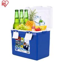 IRIS Car Cooling And Heating Box CL-25 Outdoor Picnic Dual-Purpose Insulated Cooler And Warmer, Blue, Approximately 25 Liters