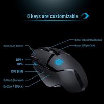 Logitech G402 Hyperion Fury Wired Gaming Mouse
