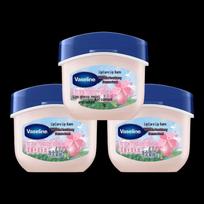 Vaseline Classic Intensive Care Lip Balm 3-Pack, Romantic Cherry Blossom