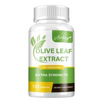 High-strength olive leaf capsules, olive leaf extract, containing oleuropein, suitable for adults. 120*1