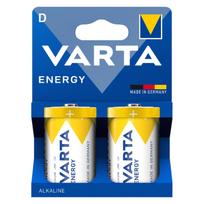 Varta Energy D Bateria Alkaliczna Lr20 Do Zegara Radia Odtwarzacza 2Szt