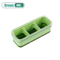 1/3/5/10PCS 3-Compartment Food-Grade Ice Cube Tray with Lid - Square DIY Ice Mold for Home, Kitchen Bar Accessory