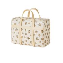 Handheld Clothes Quilt Storage Bag Large Capacity Luggage Storage Bag Clothes Organizer  Travel 23.62x9.84*15.75 in-Flower