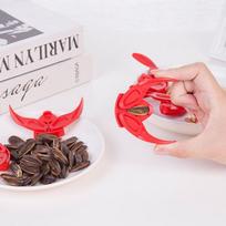 Mini buitinis plastikinis lukštenimo melono sėklų atidarymo įrenginys lukštenimo mašinos įrankis raudona