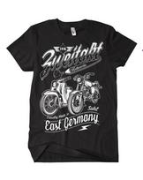 2-stroke t-shirt GDR Trabant IFA VEB cult Eastern Algia Simson gunsmith Unisex T-Shirt M