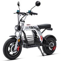 iScooter DX5 Pro Elektrinis paspirtukas su daiktadėže, 52V 20Ah baterija, 17 colių visureigio padangos balta