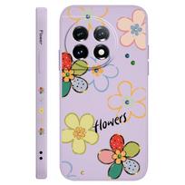 Diamond Flower Phone Case For Oneplus 13 13R 12 12R 11 11R 10 10R 10T 9R 9RT 9 8T 8 7 7T Pro 5G Liquid Silicone Cover OnePlus 7 Pro