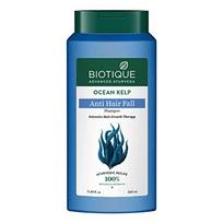 Biotique Ocean Kelp Anti Hairfall Shampoo | Intensive Hair Growth Therapy| Anti Hairfall Shampoo that Maintains Shine |100% Botanical Extracts | Su