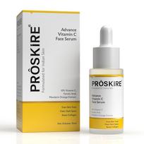 Proskire Advance 10% Vitamin C Face Serum with Ferulic & Mandarin Extract| Brightening, Dark Spot & Anti-Pigmentation Serum for All Skin Types - 10
