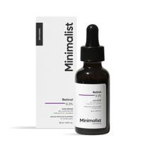 Minimalist Anti-Aging Night Serum with 0.3% Retinol & Q10|Fine Lines & Wrinkles Reduction Serum for Beginners|Water-Free Formula for Stability & No