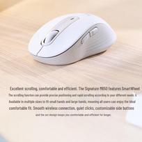 Logitech M650 Wireless Bluetooth Silent Mouse for Large Hands