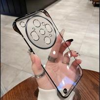 For OPPO Find X9 Ultra Electroplated Borderless Transparent Phone Case for FindX9 X9Ultra PC Hard Shell Protective Cover For Find X9 Ultra juoda