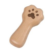 Beech Wooden Cat Paw Bottle Opener Magnetic Cap Remover Cartoon Kitty Claw Fridge Magnet  Gift Bottle Opener