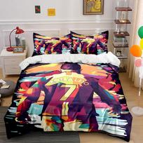Abstract Ronaldo 7 design. Bedding sets Duvet cover sets Duvet covers Pillowcases(1* Duvet Cover 2* Pillowcases without duvet insert) 135x200cm