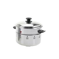 Pressure Cooker Shape 60 Minutes Mechanical Timer Offering Precise Timing No Battery Design for Kitchens Schools Gyms 1