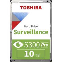 Hdd video toshiba s300 pro 10tb cmr, 3.5'', 512mb, 7200rpm, sata