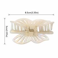 Butterfly Shape Hair Clamps Strong Hold Butterfly Hair Clips For Women Hair Barrettes  Daily Use
