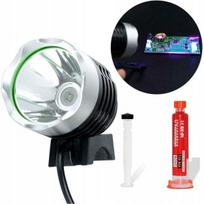 Komplektas Rosfix – Raudona soldermaska 10 ml, UV lempa kietinimui, Tikslus ir patogumas