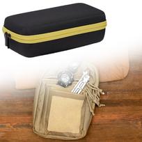 Carrying Case for Car Starter EVA Portable Lightweight,Compact,Emergency Power Box Storage Holder Yellow Zipper