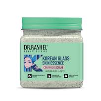 DR.RASHEL Korean Face & Body Scrub | With Rice Water & Ceramide |For Glass skin| Deep Cleansing | Exfoliation | Skin Brightening | For Glowing Skin | blue