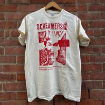 Screamers punk rock band T-Shirt, classic white tee, unisex S-5XL QT825 Unisex T-Shirt XXL