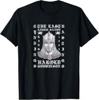 Battle of Hastings 1066 King The Last Harold Godwinson Anglo Saxon TShirt 100 Cotton ONeck Short Sleeve Casual Mens Tshirt S