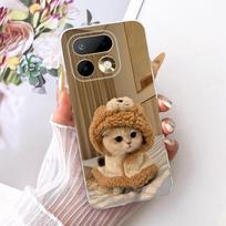 For Realme 16 Pro 5G Case RMX5121 Luxury Bow Girls Painted Cover Soft Slim Phone Case For Realme 16 Pro Plus Realme16 Pro + Bags Realme 16 Pro
