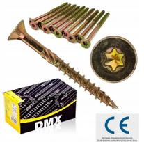 Konstrukciniai medienos sraigtai 6x260mm, Torx, 100 vnt.