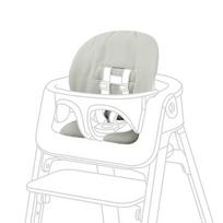 Kūdikių pagalvėlė Stokke Steps Herringbone pilka, minkšta atrama, OEKO-TEX sertifikuota