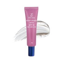 TEE ESS Moisturiser with SPF 50 | Unisex Moisturiser | Lightweight & Non-Greasy Face Cream | Deep Hydration with Vitamin E | Daily Skincare | For A